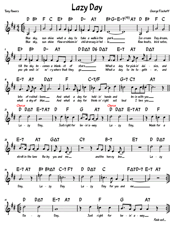 Sheet Music